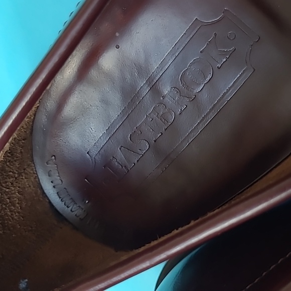 Classic Style Eastbrook Slip-on Leather Penny Loafers Made in USA - Picture 5 of 17